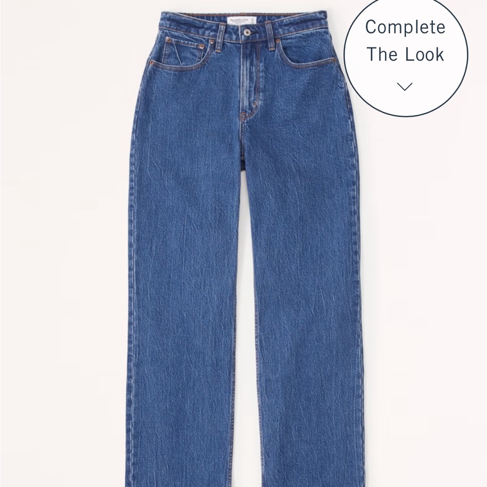 Abercrombie High Rise Loose Jeans ❤️ excellent condition